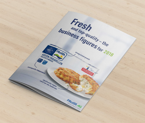 Teaser Image : Annual Report of FRoSTA AG 2018
