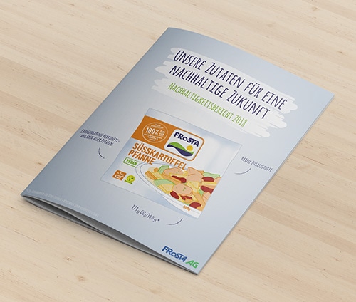 Teaser Image : Nachhaltigkeitsbericht FRoSTA AG 2018