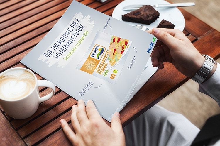 FRoSTA Sustainability Report 2018 Teaser-Image